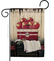 Ruby Red Country Apple Garden Flag Fruit 13 X18.5 Double-Sided House Banner - £15.59 GBP
