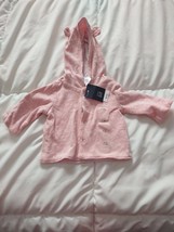 GAP Newborn Hoodie Pink Up To 7 Lbs - $29.65
