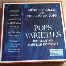 Arthur Fiedler And The Boston Pops Varieties Vinyl  9 Record Readers Digest Set - £22.11 GBP