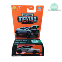 2025 Matchbox Moving Parts Tesla Cybertruck#33 Silver 1:64 Diecast Colle... - $19.99
