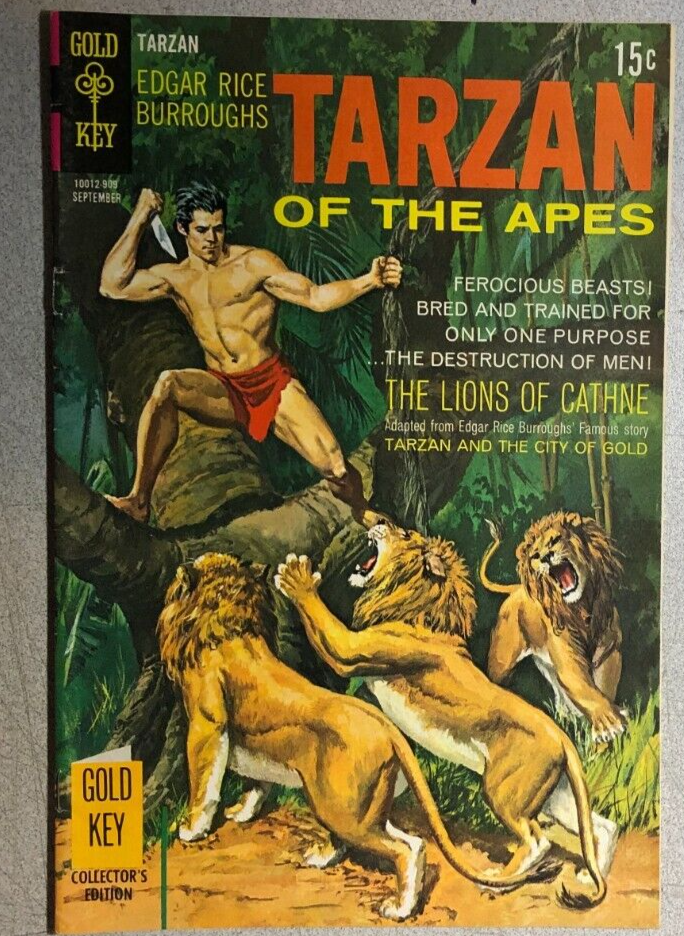 Primary image for TARZAN OF THE APES #187 (1969) Gold Key Comics FINE-