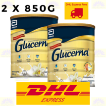 2 X 850g Glucerna Triple Care Diabetic Milk Powder Vanilla 850g FREE DHL... - £110.46 GBP