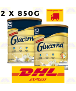 2 X 850g Glucerna Triple Care Diabetic Milk Powder Vanilla 850g FREE DHL... - £110.38 GBP
