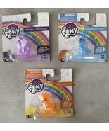 Lot 3 My Little Pony Mini Figure Rainbow Dash, Twighlight Sparkle and Ap... - $287.34 MXN
