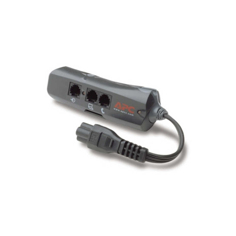APC PNOTEPRO3 Mobile Power Surge Protector Prong Phone Line for Notebook... - $11.66