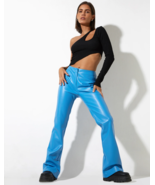 MOTEL ROCKS Zyanna Trouser in Azure Blue (MR137) - £16.54 GBP
