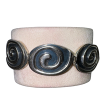 925 Silpada Arrowhead Swirl Toggle Bracelet Made in India - £236.07 GBP
