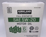 Kirkland Signature 1-Quart 5W-20 Full Synthetic Motor Oil - 6 pack - $41.09