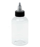 cLeAr SquEEze Dispenser 4 oz NOZZLE BOTTLE easy pour twist cap liquids p... - $16.43