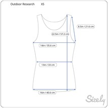 Outdoor Research Womens Flyway Tank Adobe/Bahama XS NWT - £12.55 GBP