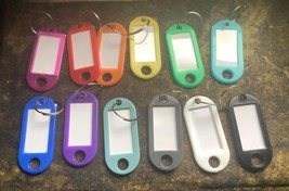 Key Tags, Key Labels, 12 Pack Plastic Key Tags Size: 2 x 0.1 x 0.8 inches - €7,15 EUR