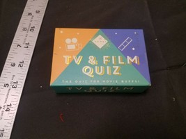 Professor Puzzles TV &amp; FILM QUIZ Card Game Complete - $4.74