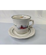 Pfaltzgraff Stoneware Snow Village Dinnerware Coffee Cup and Saucer Lot - $5.95