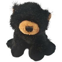 Ganz Webkinz Lil Kinz Black Bear HS004 Plush Stuffed Animal Toy NO CODE 5&quot; - £7.56 GBP