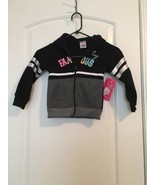 Real Love Girls Full Zip Hoodie Sweatshirt Jacket Size 4  - £23.75 GBP