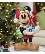 MICKEY MOUSE WITH PRESENTS DISNEY SCULPTURE CHRISTMAS  DECORATIONS JIM S... - $3,619.67 MXN