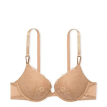 Victoria Push Up Lace Nude Bra Size 32D - $9.50