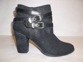Reba Size 8.5 M ZANIA Black Leather Ankle Boots New Womens Shoes NWOB - £78.34 GBP