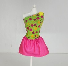 1994 Sweet &#39;N Pretty Barbie Fashions Outfit Dress (Tutti Fruitti) - £3.92 GBP
