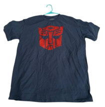 Transformers Mad Engine AutoBots Logo Navy Blue Shirt Mens XL New NWOT - $487.24 MXN