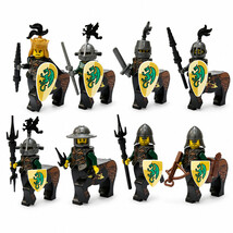 Medieval Kingdom Castle Green Dragon Centaur Knights 5 Minifigure Set - $14.54+