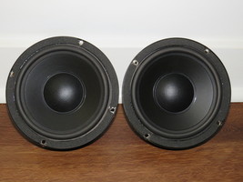 USED PAIR NHT 6.5 INCH WOOFERS/MID BASS SPEAKERS FOR LEGENDARY NHT 2.9 A... - $179.99