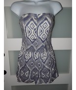 Charlotte Russe Purple/White Design Romper Size S Women&#39;s - $354.00 MXN