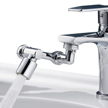 Universal 1080Swivel Faucet Extender, Sink Water Faucet Aerator Extensio... - £21.96 GBP
