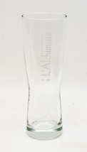 L&#39;Alchimiste Clear Beer Glass Collectible - $11.85