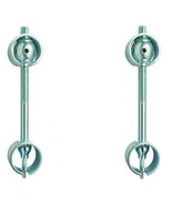 2 Pack 4 Inch Long Adjustable Countertop Joint Fasteners Steel Designed - $17.55 CAD