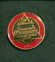 NEW Hallmark 1991 COLLECTOR'S CLUB PIN Christmas Collectible Item - $48.17 MXN NEW Hallmark 1991 COLLECTOR'S CLUB PIN Christmas Collectible Item - $48.17 MXN