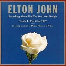 Elton John ( Something About Way You Look Tonight / Candle In The Wind 1997)  CD - $3.98