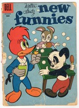 New Funnies #237 VINTAGE 1956 Dell Comics Woody Woodpecker Walter Lantz - £7.73 GBP