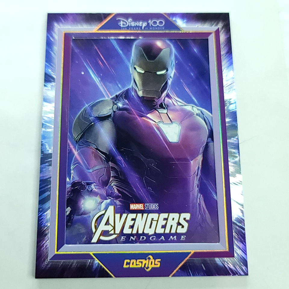 Avengers End Game Iron Man Kakawow Cosmos Disney 100 Movie Poster 096/288 - $33.65