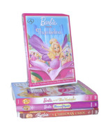 Barbie Lot Of 4 DVDs Princess Popstar Christmas Carol  3 Musketeers Thum... - £11.87 GBP