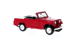 Welly Jeep Jeepster Commando Red 1:24 - $29.69