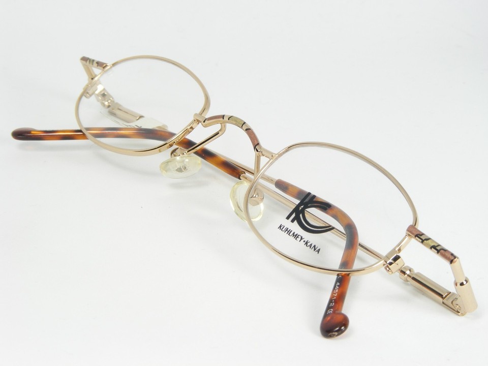 NOS KUHLMEY KANA KK44571-2 GOLD /OTHER EYEGLASSES GLASSES FRAME 40-26-130mm Item image 4