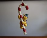 Winnie The Pooh Christmas Ornament Candy Cane Disney MCF Midwest of Cann... - $15.00