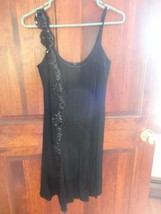 WOMAN BLACK COCKTAIL DRESS SIZE 4 BB COLLECTIONS - $15.00