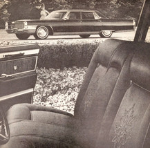 1965 Cadillac Luxury Interiors Advertisement Automobilia Classic Car DWQQ11 - $379.94 MXN