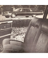 1965 Cadillac Luxury Interiors Advertisement Automobilia Classic Car DWQQ11 - $379.94 MXN