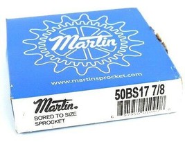 FACTORY SEALED MARTIN 50BS17 7/8 ROLLER SPROCKET 50BS1778 - £22.64 GBP