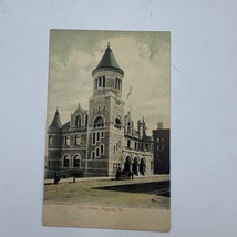 Vintage Postcard Post Office Augusta Me Langsdorf &amp; Co New York Germany - $15.83