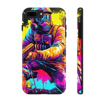 Paintball Action Sport: Player in Battle, Paint Splatter - Tough Phone Cases - £22.02 GBP