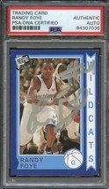 2006 Press Pass Old School #21 Randy Foye Signed Card AUTO PSA Slabbed - £31.38 GBP