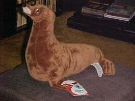 16" Rudder Seal Plush Toy With Tags From Finding Dory The Disney Store A... - $98.99