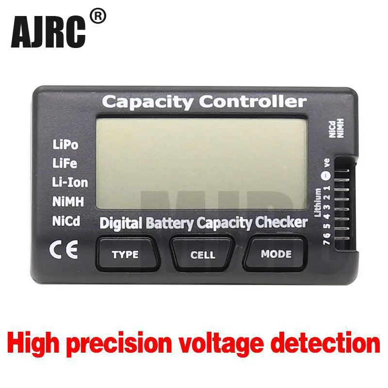 Rc Cellmeter-7 Digital Battery Capacity Checker Lipo Life Li-ion Nicd Ni - £10.82 GBP