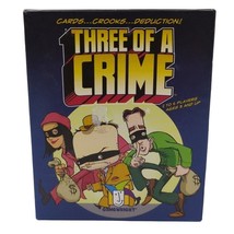 Three of A Crime Gamewright Card Game 15 Minute Game Kids Learn Deduction Compl - $19.79