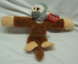 K&amp;M Wild Republic Huggers Squirrel Monkey Braclet 8&quot; Plush Stuffed Animal New - £11.68 GBP