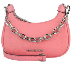 Michael Kors Cora Mini Zip Pouchette Pink Crossbody Bag 35R3S4CC5L NWT $348 MSRP - £59.42 GBP